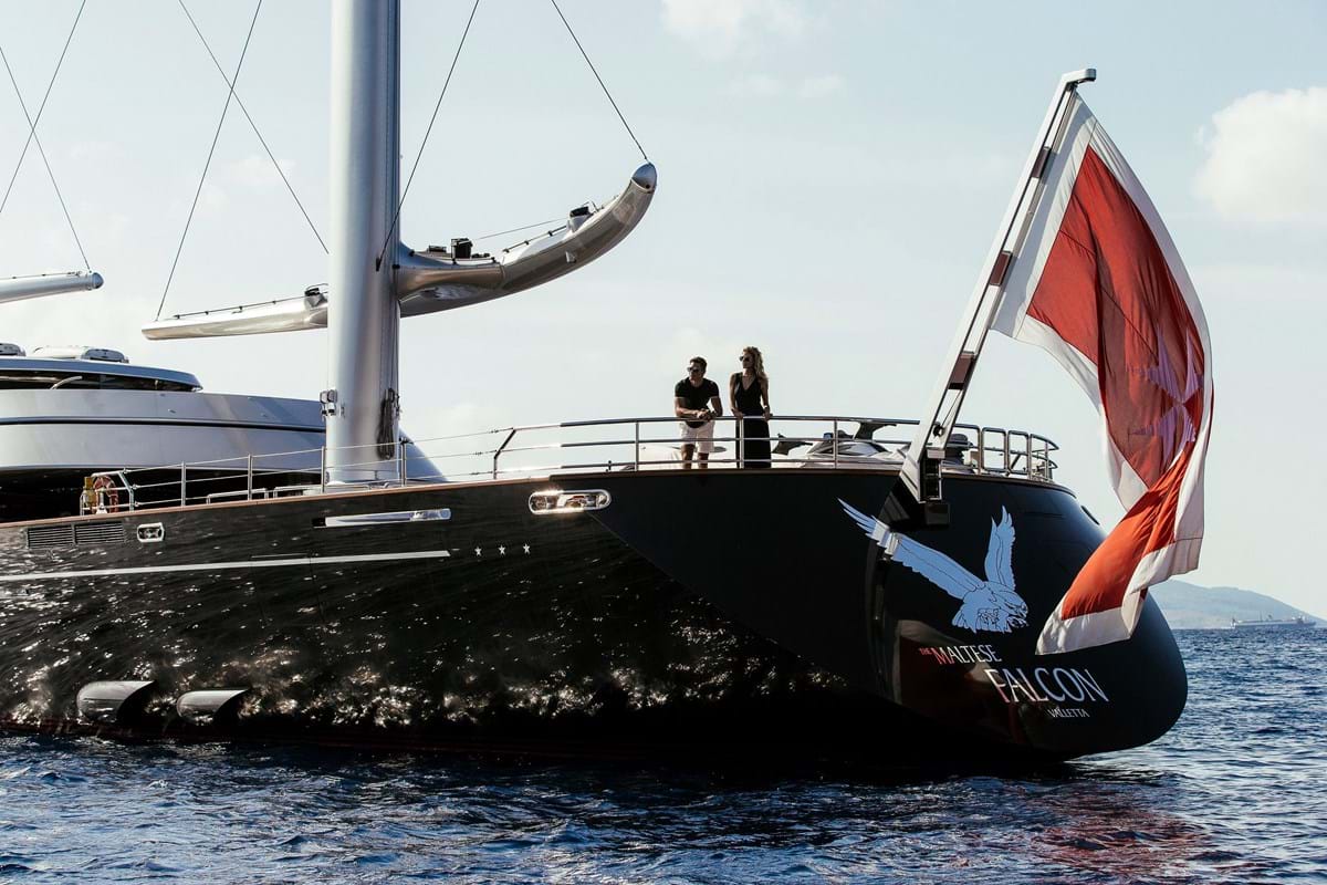maltese falcon yacht model